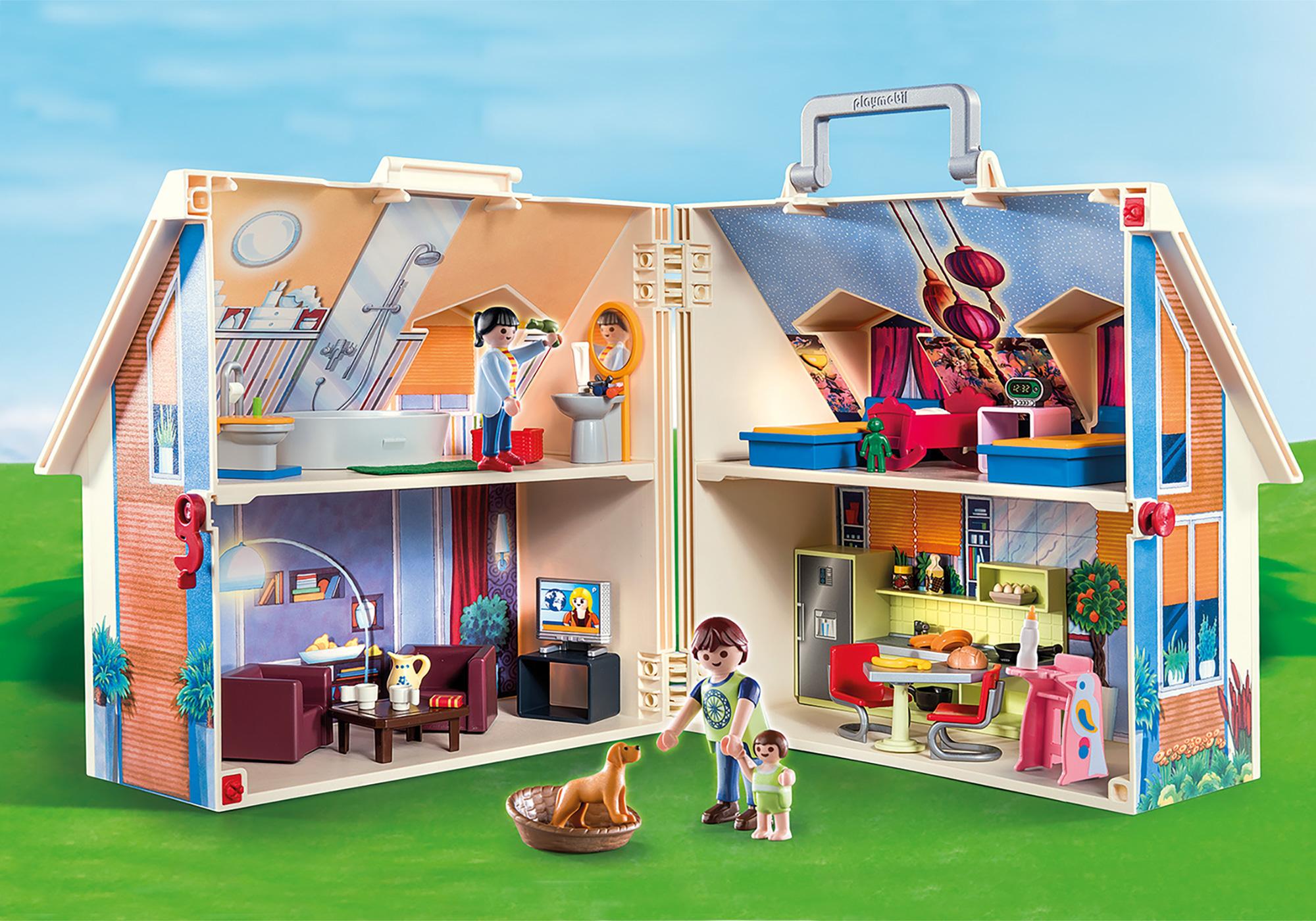 Take Along Modern Doll House 70985 PLAYMOBIL®
